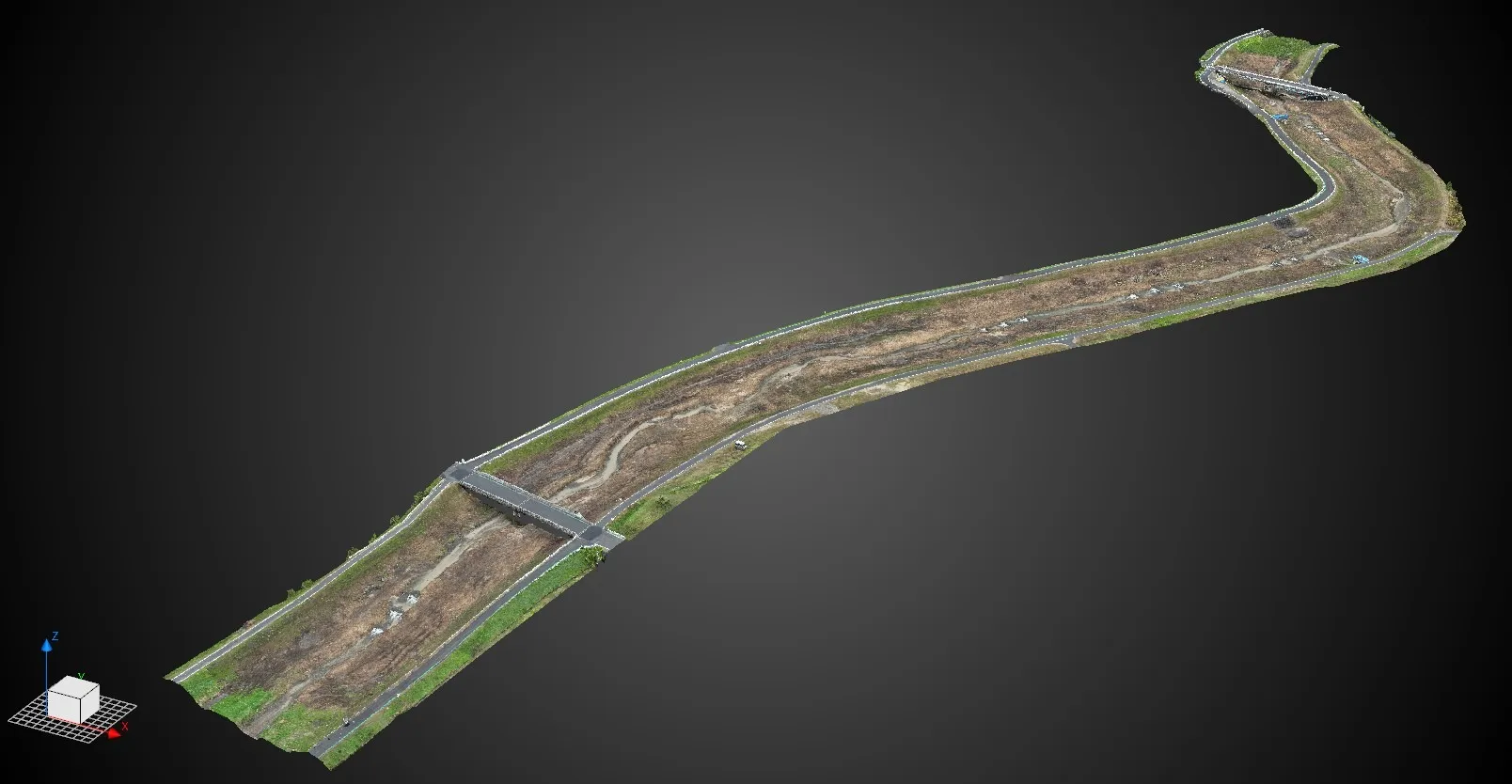 2025年 愛知県内 河川浚渫工事 (UAV測量~設計データ作成~出来形管理)